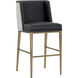 Joplin 41.5 inch Cantina Black / Vera White Pepper Barstool